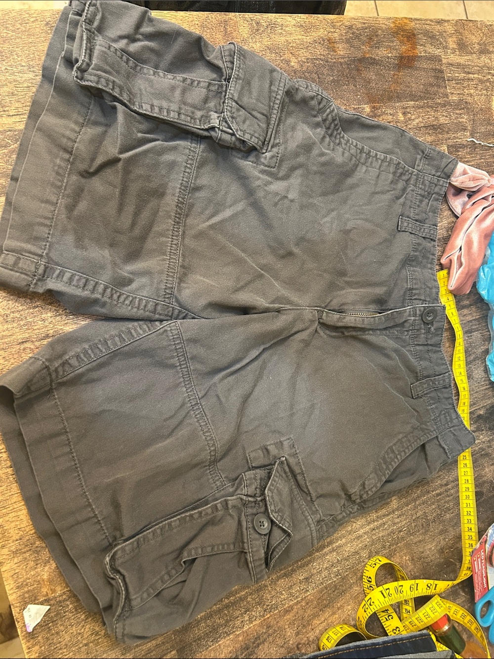 Magellan Outdoors Dark Olive Cargo Shorts